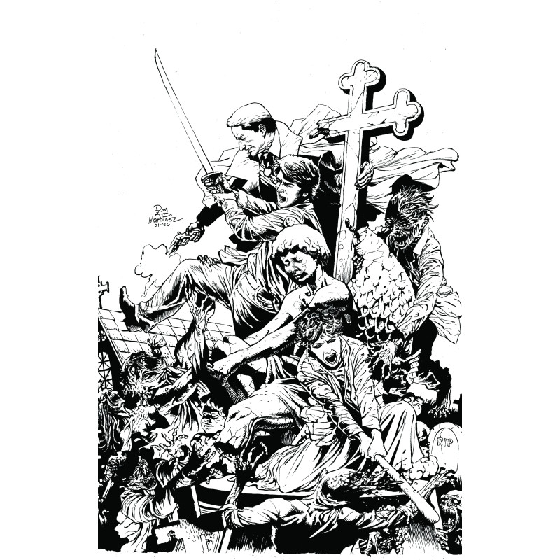 FRIGHT NIGHT WITCHING HOUR 1 (OF 2) CVR F RAY ALLAN MARTINEZ CENTURY LIMITED EDITION VAR