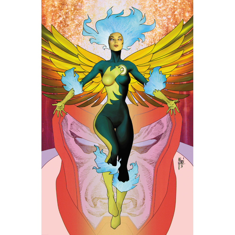 FURY OF FIRESTORM 4 (OF 8) CVR B GUILLEM MARCH CARD STOCK VAR