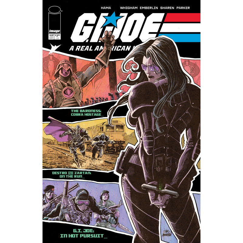 GI JOE A REAL AMERICAN HERO 117 HAMA FILES EDITION CVR B CHRIS MOONEYHAM VAR