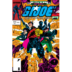 GI JOE A REAL AMERICAN HERO 117 HAMA FILES EDITION CVR C MICHAEL GOLDEN FOIL VAR