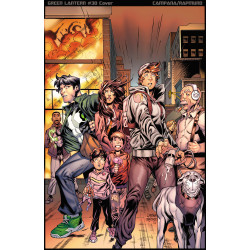 GREEN LANTERN 37 CVR C CHRIS CAMPANA & NORM RAPMUND CARD STOCK VAR