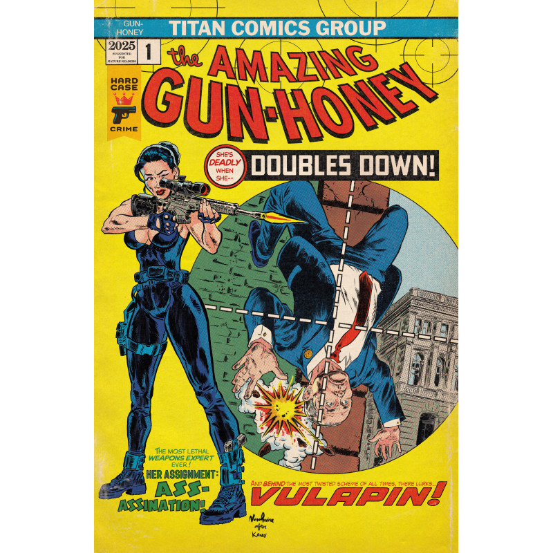 GUN HONEY DOUBLES DOWN 2 (OF 4) CVR G NUNO PEREIRA HOMAGE VAR (MR)