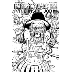 HANK HOWARD, PIZZA DETECTIVE THE INSIDE JOB 1 (ONE SHOT) CVR D DAVID LAPHAM SPIELBERG HOMAGE VAR