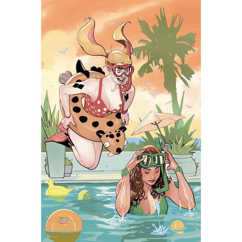 HARLEY QUINN 64 CVR C TERRY DODSON & RACHEL DODSON CARD STOCK VAR