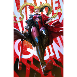 HARLEY QUINN 64 CVR D DERRICK CHEW CARD STOCK VAR