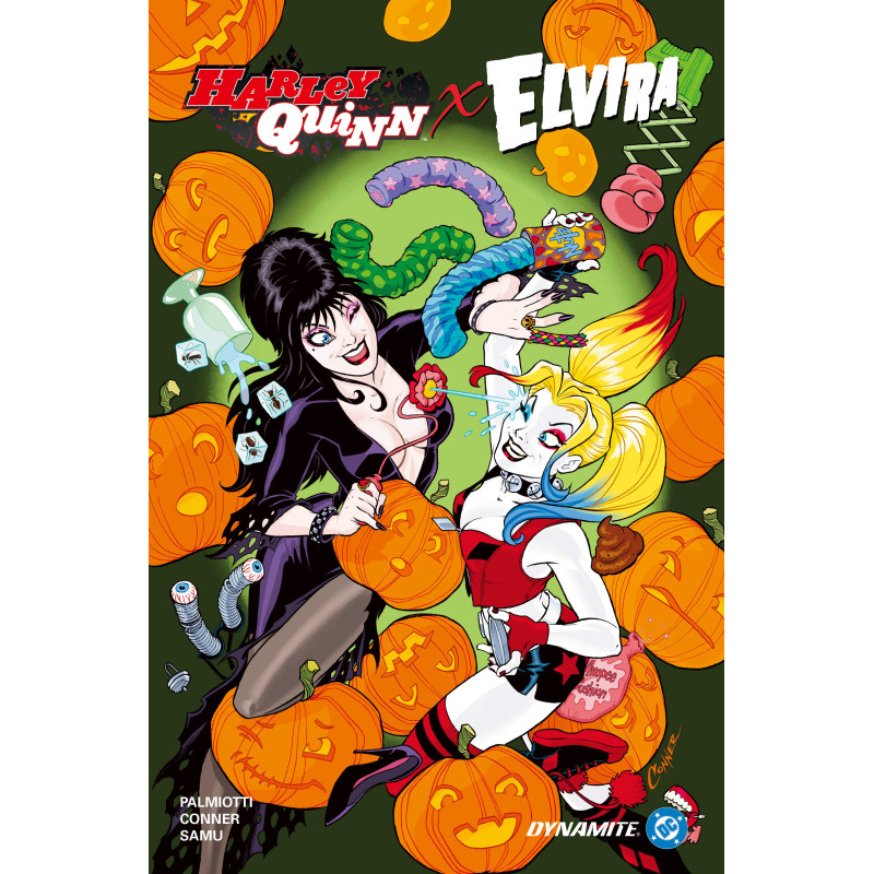 HARLEY QUINN X ELVIRA HC