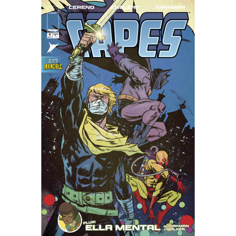 INVINCIBLE UNIVERSE CAPES 9 CVR E SANFORD GREENE CONNECTING VAR