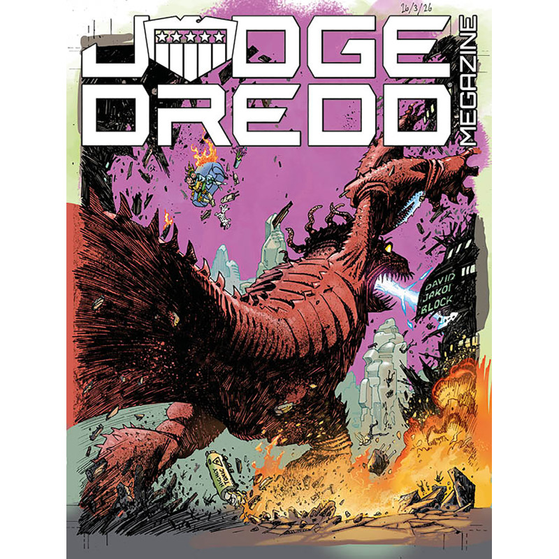 JUDGE DREDD MEGAZINE 494