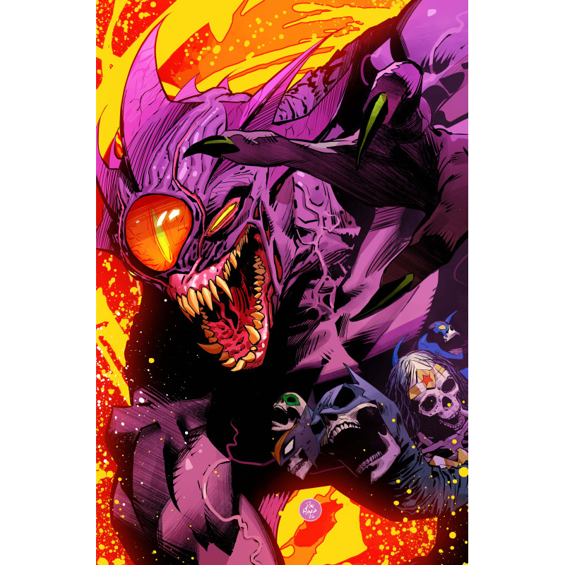 JUSTICE LEAGUE UNLIMITED 21 CVR A DAN MORA