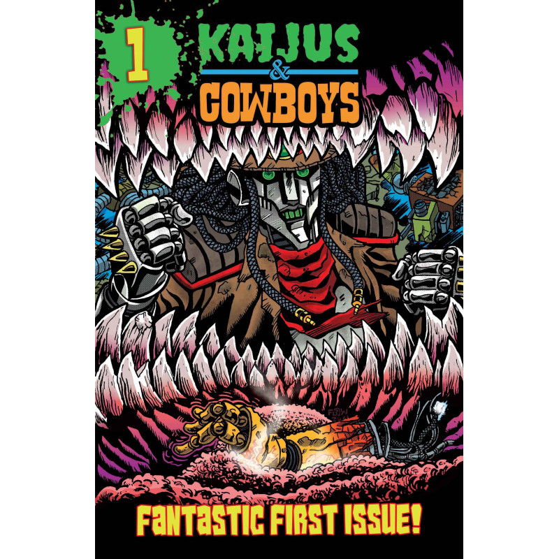 KAIJUS & COWBOYS 1 (OF 12) CVR A FRANKIE B WASHINGTON