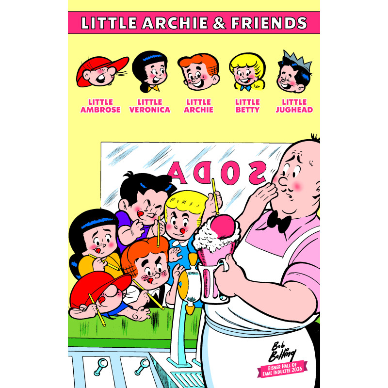 LITTLE ARCHIE 1 FACSIMILE CVR F BOB BOLLING FOIL FULL ART VAR