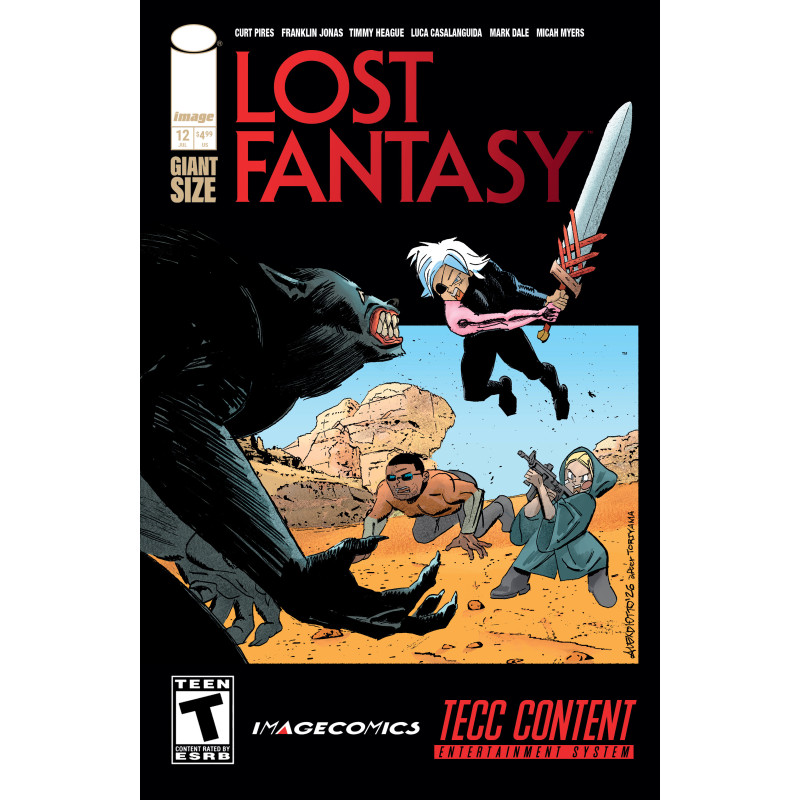 LOST FANTASY 12 CVR B ALEX DIOTTO VAR