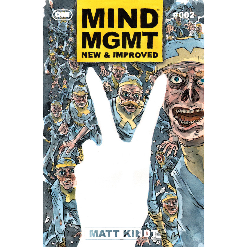 MIND MGMT NEW & IMPROVED 2 CVR B JASPER JUBENVILL VAR