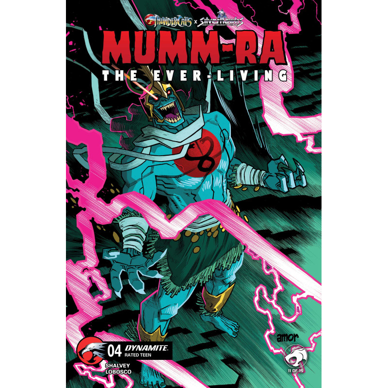 MUMM-RA THE EVER LIVING 4 CVR C JOHN AMOR VAR