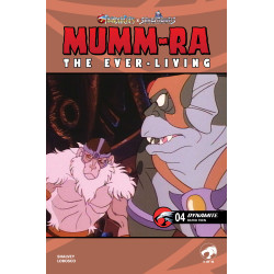 MUMM-RA THE EVER LIVING 4 CVR E ANIMATION ART VAR