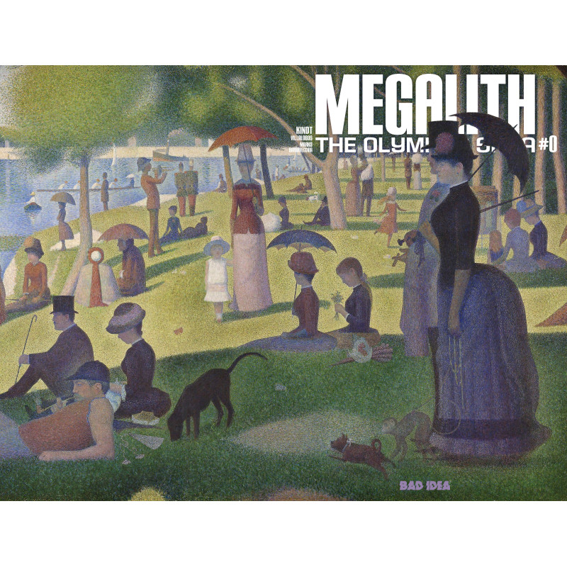OLYMPUS SAGA MEGALITH 0 (OF 4) CVR C GEORGES PIERRE SEURAT OLD MASTERS VAR