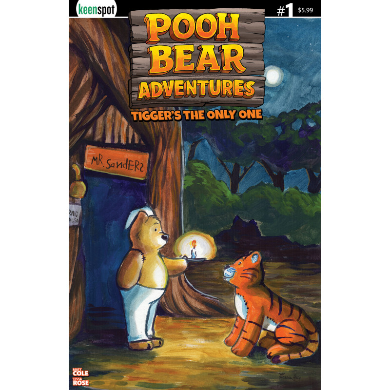 POOH BEAR ADVENTURES TIGGERS THE ONLY ONE 1 (ONE SHOT) CVR A TESSA ROSE