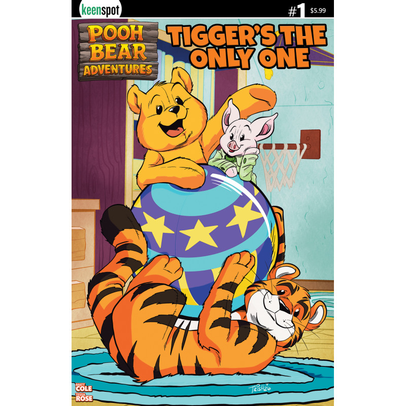 POOH BEAR ADVENTURES TIGGERS THE ONLY ONE 1 (ONE SHOT) CVR B TRISH FORSTNER VAR