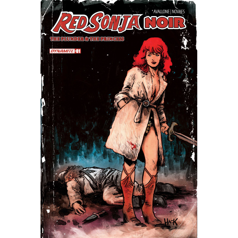 RED SONJA NOIR THE PLUNDER AND THE PRINCESS 1 (ONE SHOT) CVR B ROBERT HACK VAR