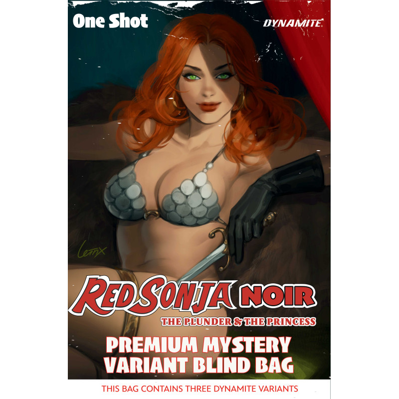 RED SONJA NOIR THE PLUNDER AND THE PRINCESS 1 (ONE SHOT) CVR D PREMIUM MYSTERY BLIND BAG VAR