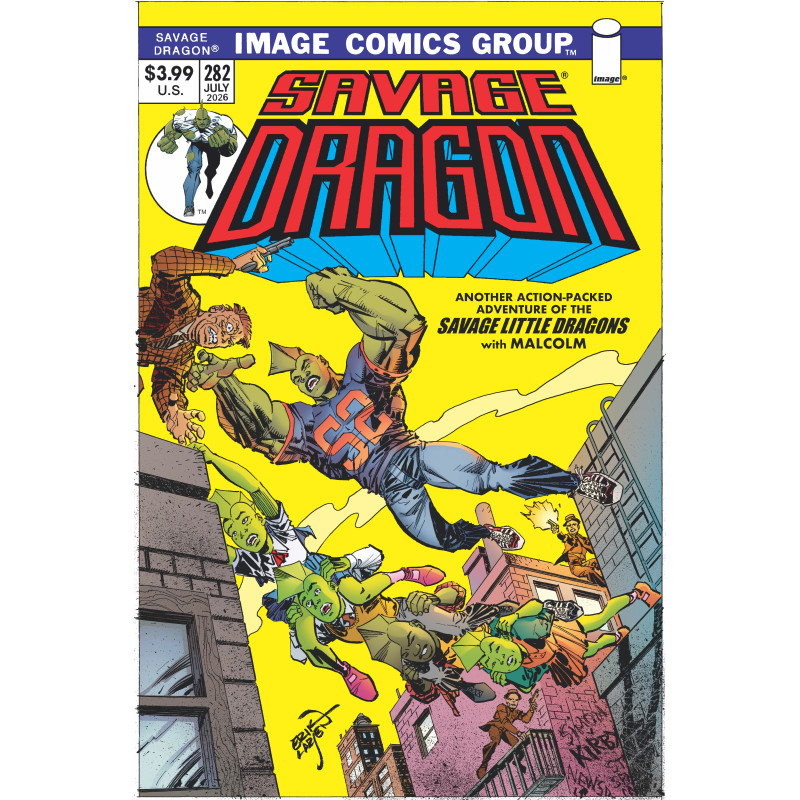 SAVAGE DRAGON 282 CVR B ERIK LARSEN VAR (MR)