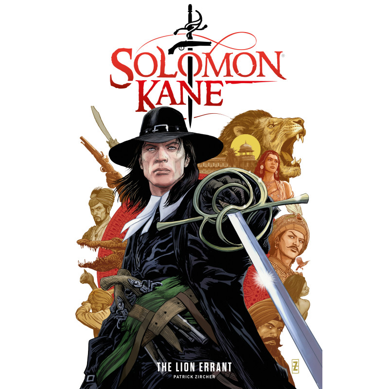 SOLOMON KANE THE LION ERRANT 1 (OF 4) CVR F PATCH ZIRCHER FOIL VAR (MR)