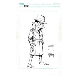 SOMETHING EPIC 13 CVR B SZYMON KUDRANSKI & TODD MCFARLANE RAW ART VAR