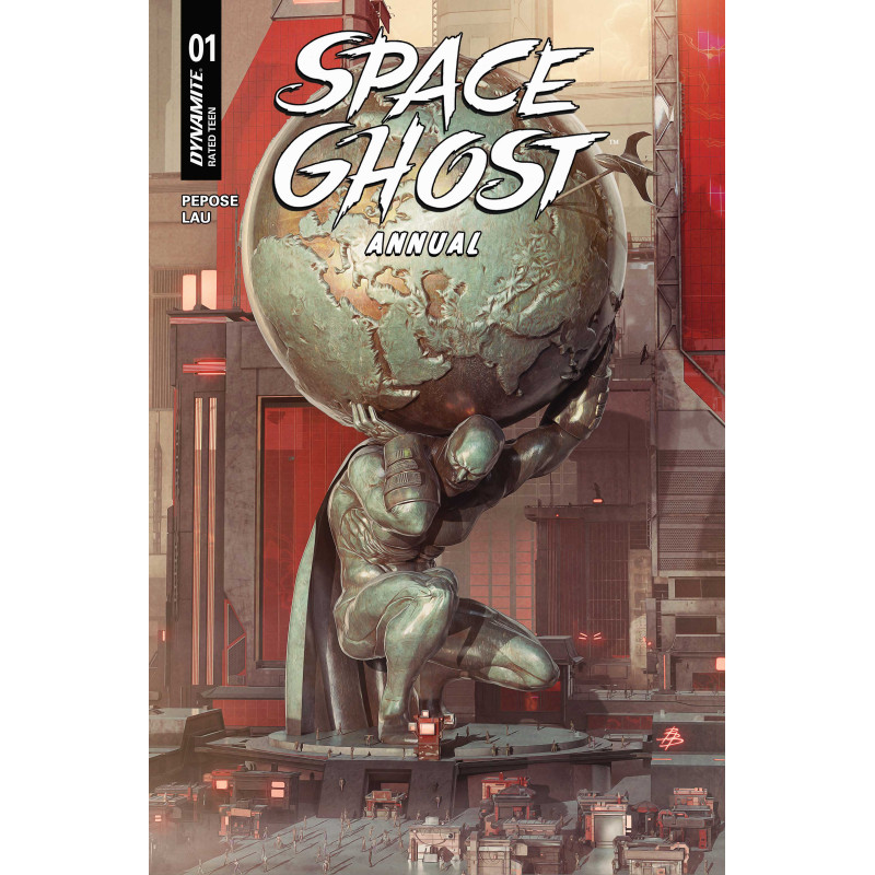 SPACE GHOST ANNUAL 1 (ONE SHOT) CVR B BJORN BARENDS VAR