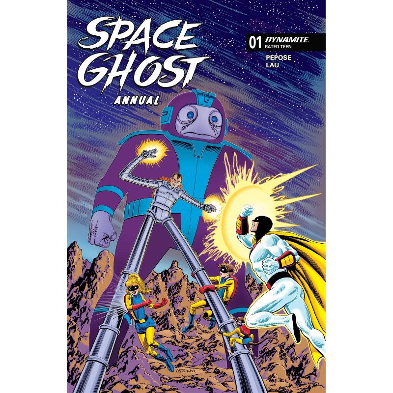 SPACE GHOST ANNUAL 1 (ONE SHOT) CVR D JERRY ORDWAY VAR