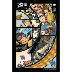 SPEED RACER 10 CVR B JESSE LONERGAN CONNECTING RETRO VAR