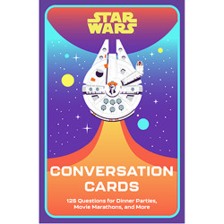 STAR WARS TP 125 CONVERSATION CARDS FOR DINNER PARTIES MOVIE MARATHONS AND MORE