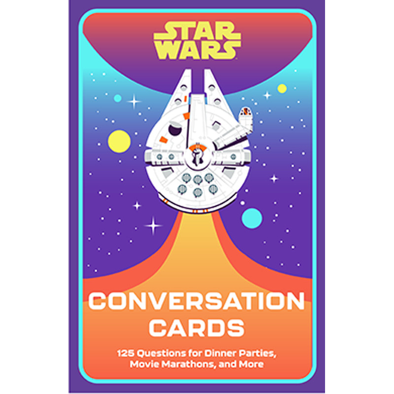 STAR WARS TP 125 CONVERSATION CARDS FOR DINNER PARTIES MOVIE MARATHONS AND MORE