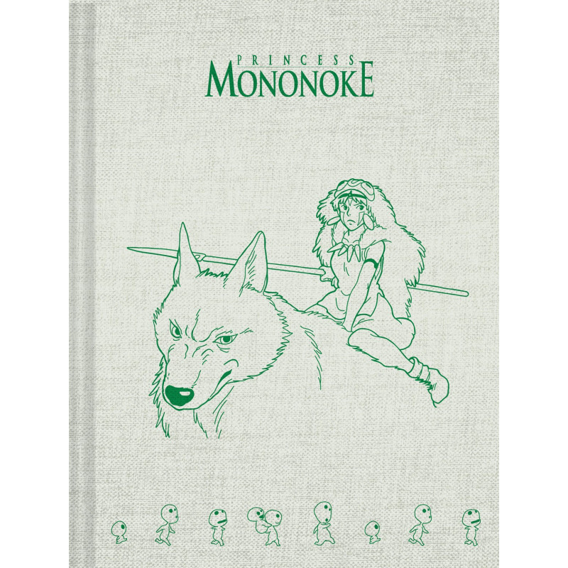 STUDIO GHIBLI PRINCESS MONONOKE NOTEBOOK HC