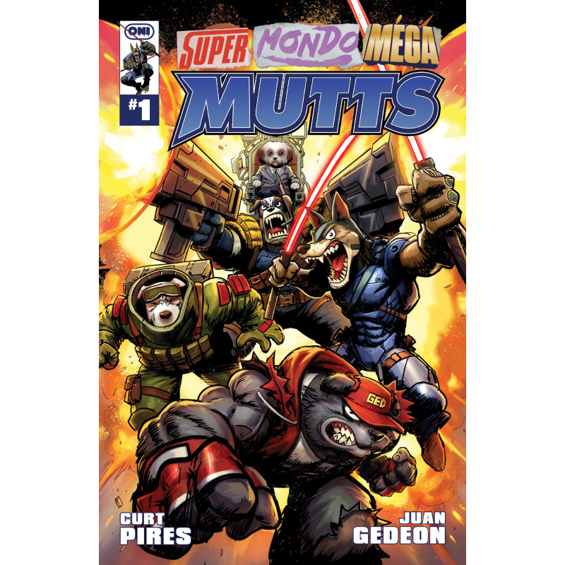 SUPER MONDO MEGA MUTTS 1 (OF 4) CVR A JUAN GEDEON