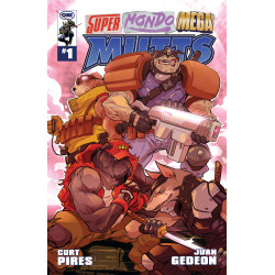 SUPER MONDO MEGA MUTTS 1 (OF 4) CVR C KARL KERSCHL VAR