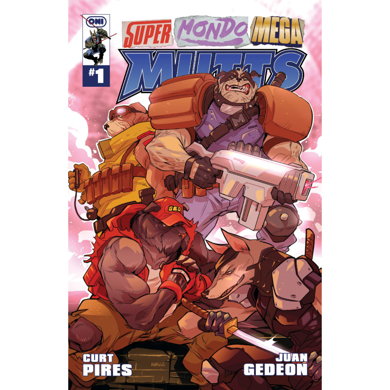 SUPER MONDO MEGA MUTTS 1 (OF 4) CVR C KARL KERSCHL VAR