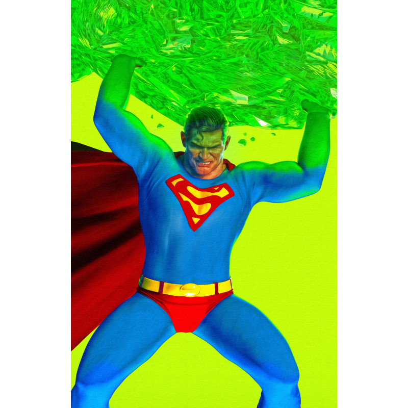 SUPERMAN 40 CVR B MARK SPEARS CARD STOCK VAR