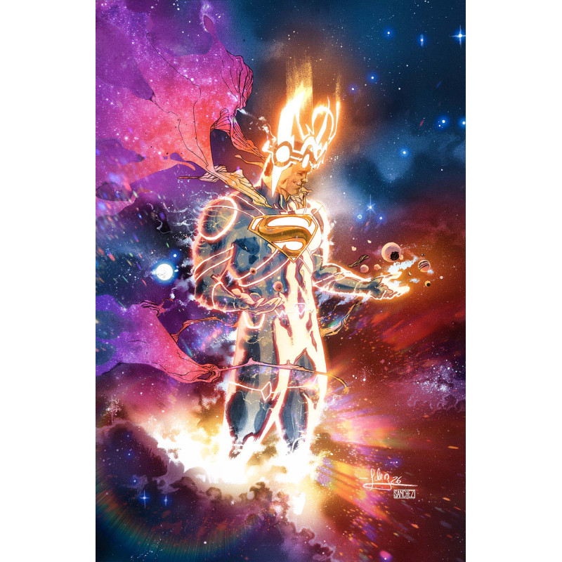 SUPERMAN 40 CVR C JAVIER FERNANDEZ CARD STOCK VAR