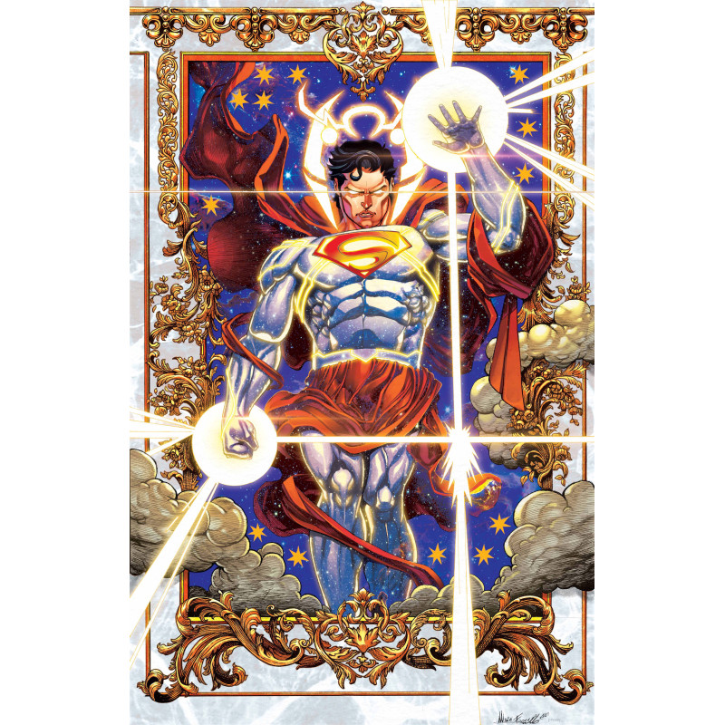 SUPERMAN ANNUAL YEAR ONE THOUSAND 1 (ONE SHOT) CVR D MARIO FOCCILLO CARD STOCK VAR (DC K.O.)