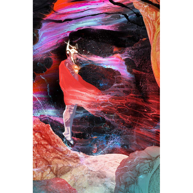 SUPERMAN ANNUAL YEAR ONE THOUSAND 1 (ONE SHOT) CVR E ALEX ECKMAN-LAWN CARD STOCK VAR (DC K.O.)