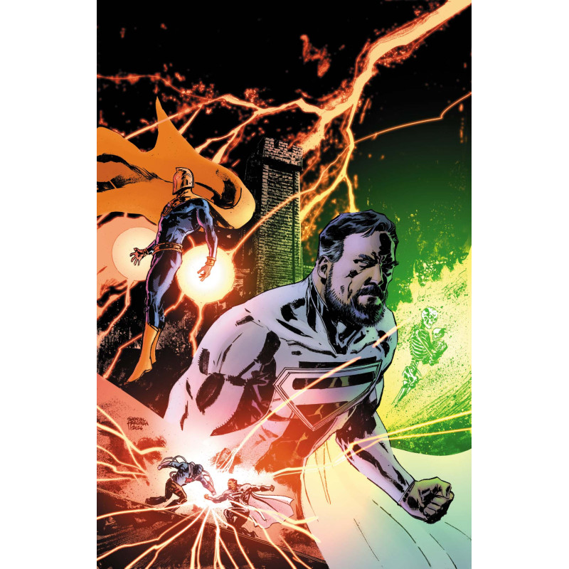 SUPERMAN FATHER OF TOMORROW 3 (OF 6) CVR B GABRIEL HARDMAN CARD STOCK VAR