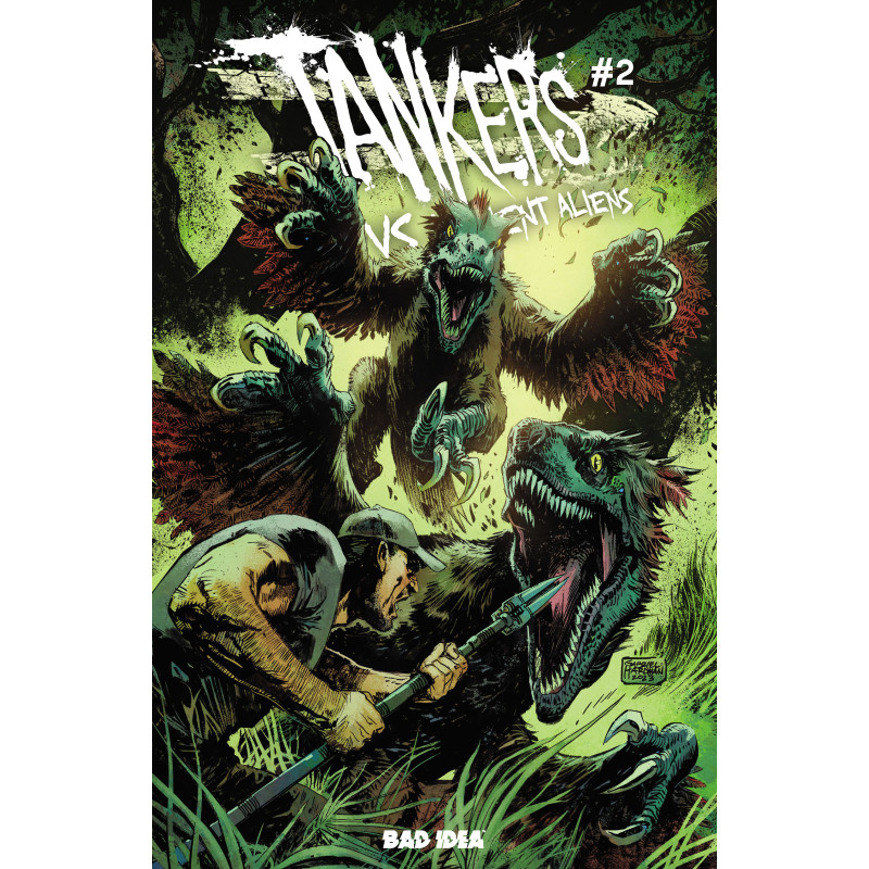 TANKERS VS ANCIENT ALIENS 2 (OF 4) CVR A GABRIEL HARDMAN