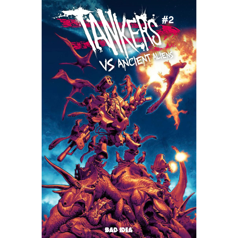 TANKERS VS ANCIENT ALIENS 2 (OF 4) CVR B LEWIS LAROSA VAR