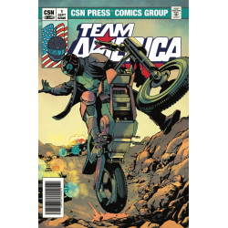 TEAM AMERICA RACING FULL THROTTLE EDITION 1 (ONE SHOT) CVR B JAVIER SALTARES VARIANT