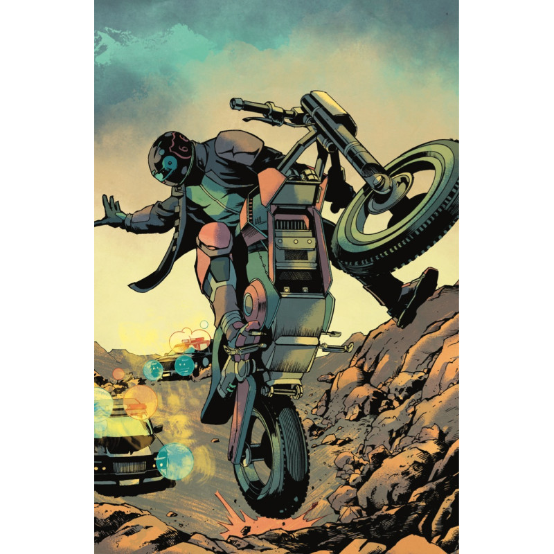 TEAM AMERICA RACING FULL THROTTLE EDITION 1 (ONE SHOT) CVR D JAVIER SALTARES VIRGIN VARIANT