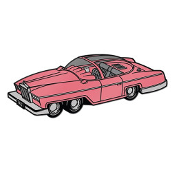 THUNDERBIRDS FAB 1 ENAMEL PIN BADGE