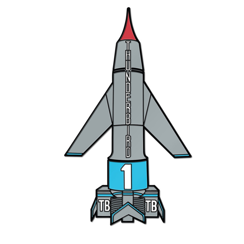 THUNDERBIRDS THUNDERBIRD 1 ENAMEL PIN BADGE