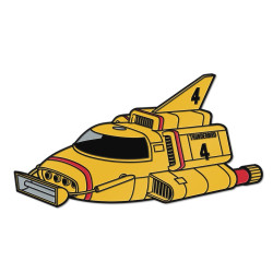THUNDERBIRDS THUNDERBIRD 4 ENAMEL PIN BADGE
