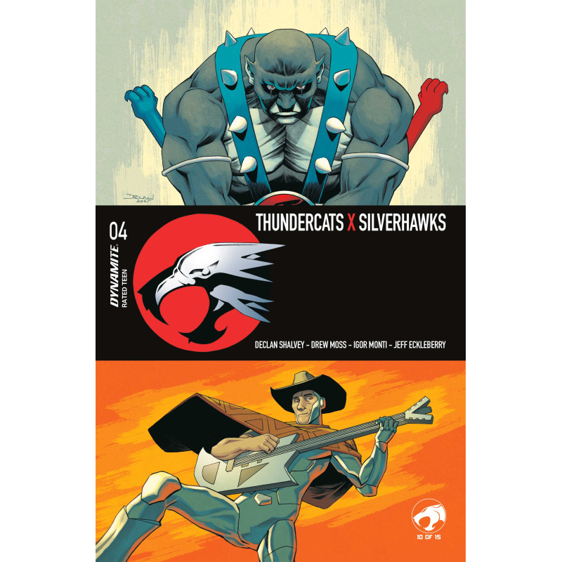 THUNDERCATS X SILVERHAWKS 4 CVR A DECLAN SHALVEY VAR
