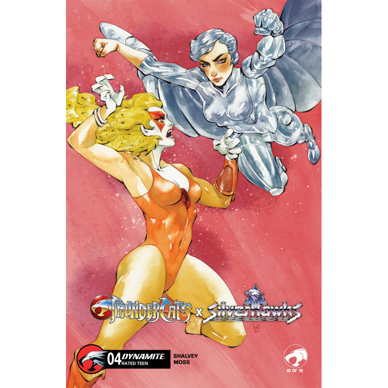THUNDERCATS X SILVERHAWKS 4 CVR D CHUMA HILL VAR